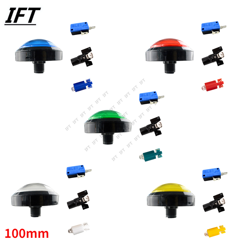 100mm Push Button 5/12V işıklı - Arcade Games And Vending incelemesi ve fiyatı