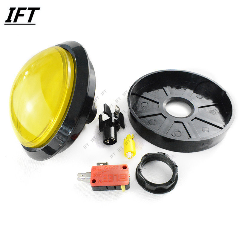 100mm Push Button 5/12V işıklı - Arcade Games And Vending incelemesi ve fiyatı